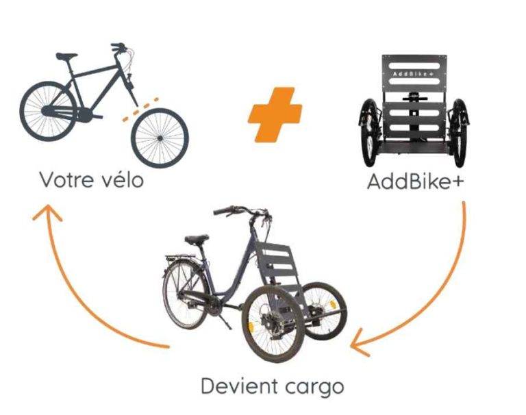 AddBike Kit pour chiens (Bundle AddBike + Carry’Dog)