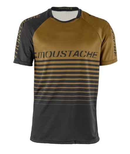 Moustache Maillot crt homme TEAM – noir/rouge
