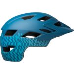 BELL Casque Sidetrack Youth MIPS – matte pink wavy checks