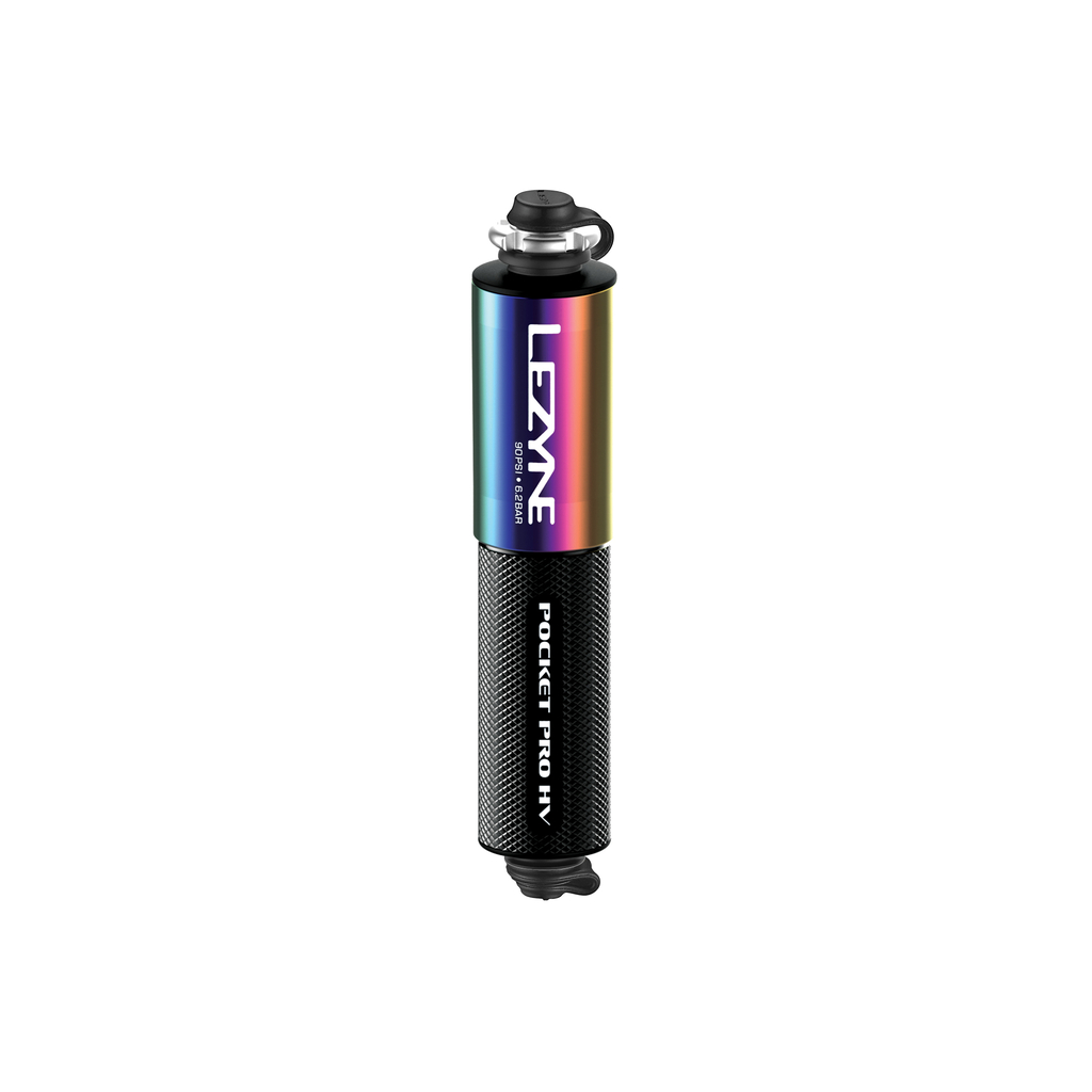 Lezyne Pompe pocket Drive Pro HV – matte black/gloss black