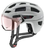 Uvex Casque Fiinale Visor Vario – green/cloud mat