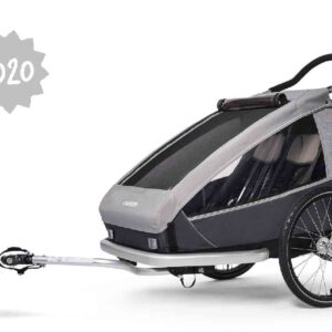 Croozer Remorque Keeke 2 Stone Grey