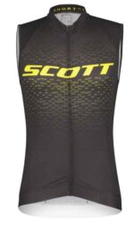 SCOTT Maillot sans manches homme RC Pro – black/sulphur yellow