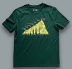 Chasseralo T-shirt The Towers – glazed green/cream