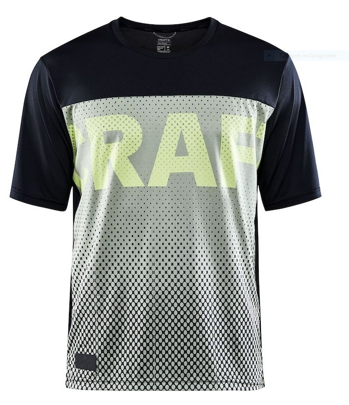 CRAFT Maillot crt homme Offroad XT SS – black/forest
