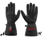SAVIOR Gants lg chauffants à doigts – black