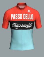 Chasseralo Maillot crt Passo dello cycling – red