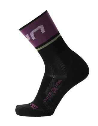 UYN Chaussettes dame One Light – black/violet