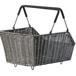 BASIL Panier arrière vélo Cento Rattan MIK