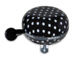 BASIL Sonnette Polkadot diam 80mm – noir/blanc