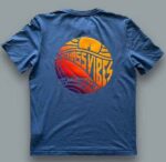 Chasseralo T-shirt Chass vibe – bright blue