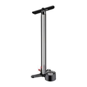Lezyne Pompe à pied CNC HP 3.5 ABS1 Pro – silver gloss