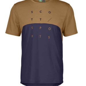SCOTT Maillot crt homme Flow Trail – dark blue/bread brown