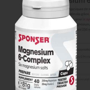 Sponser Magnesium 6-Complex (80 capsules)