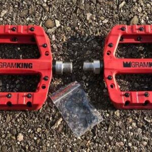 GramKing Pédales Joliat cycles – rouge