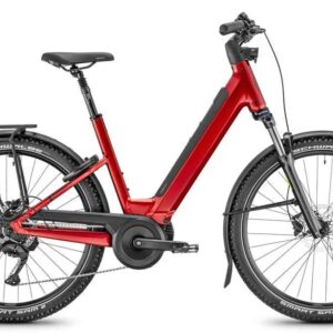 Moustache XROAD 2 OPEN (600Wh, perfomance line) – Rouge Profond Métal