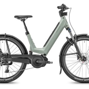 Moustache Xroad FS 4 (800Wh/PX 85Nm/10vit) – green Argil Metal Light