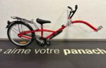 Hebie Trailer Bike 20 sans vitesse – rouge